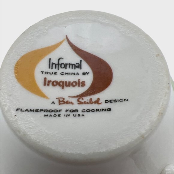 Vintage Ben Seibel Informal by Iroquois Sleepy Hollow Coffee Cup Floral Pattern - Picture 7 of 9